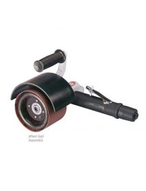 Dynabrade 13401 Dynisher Finishing Tool .7 hp, 7 Degree Offset, 3,400 RPM, Rear Exhaust, 3/4" (19 mm) Dia. Arbor, Metric