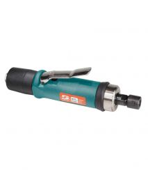 Dynabrade 52277 .7 hp Straight-Line Die Grinder 18,000 RPM, Geared, Extended Rear Exhaust, 1/4" Collet