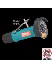 Dynabrade 52434 3" (76 mm) Dia. Straight-Line Cut-Off Wheel Tool .5 hp, 20,000 RPM, Front Exhaust, 3/8"-24 Spindle Thread