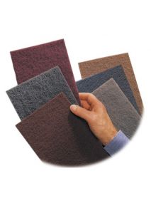 SIA 6120 Handpads (Various Grades) 152mm x 229mm - Pack of 10 (N7058)-Extra Cut (Brown)
