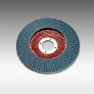 SIA 2824 Flap Disc Zirconia Angled (Fibre Glassed Backed) 100mm x 16mm - Pack of 10 (T4608)