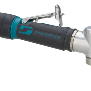 Dynabrade 48207 .4 hp Degree Offset Die Grinder 30,000 RPM, Gearless, Extended Rear Exhaust, 1/4" Collet - Image 1