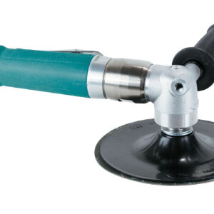 Dynabrade 52567 7" (178 mm) Dia. Right Angle Disc Sander 1 hp, 6,000 RPM, Extended Rear Exhaust, M14 x 2 Spindle Thread - Image 1