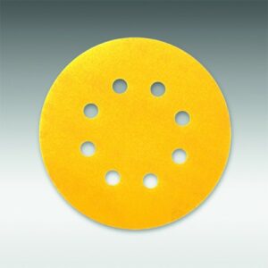 SIA 1960 siarexx siafast Aluminium Oxide Discs 125mm 8 Holes P40 - Pack of 100 (T3256) - Image 1