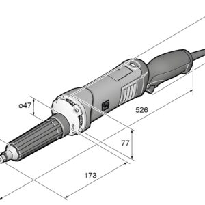 Fein Corded GSZ11-90PERL Hand Grinder 110v - (72232360241) - Image 4