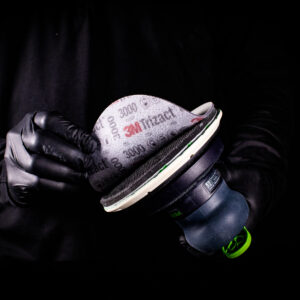 3M 443SA Trizact Fine Finishing Foam Disc - 150mm - Various Grits - Pack of 15 - Image 3