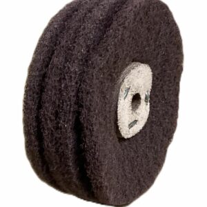 Non-Woven Satin Lap Mops - 100mm x 4 Lap - AFINE - Image 1